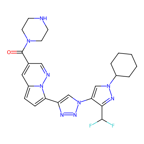 Chemical structure of BindingDB Monomer ID 540208