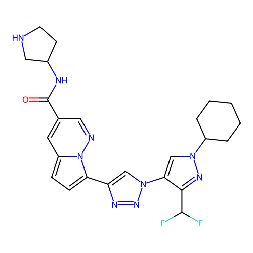 Chemical structure of BindingDB Monomer ID 540211