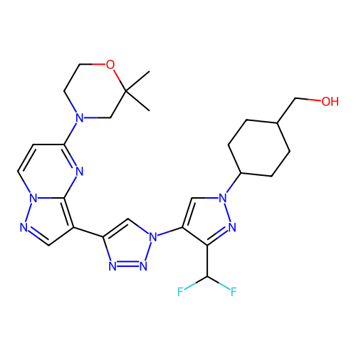 Chemical structure of BindingDB Monomer ID 540225