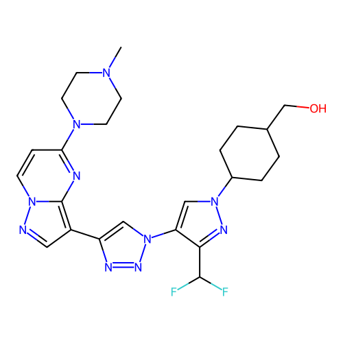 Chemical structure of BindingDB Monomer ID 540231