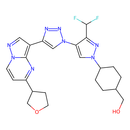 Chemical structure of BindingDB Monomer ID 540234