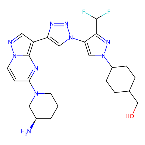 Chemical structure of BindingDB Monomer ID 540242