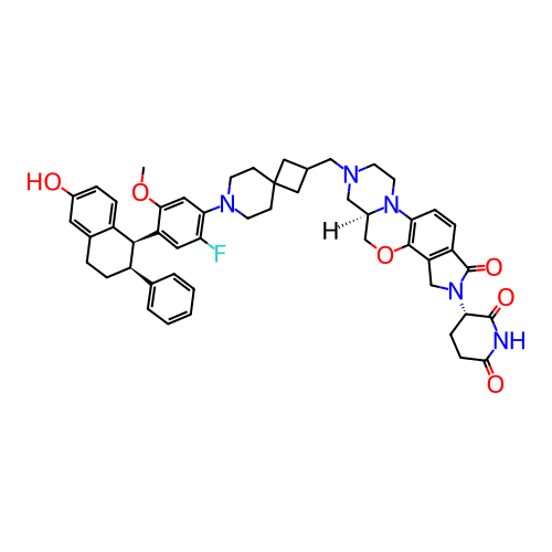 Chemical structure of BindingDB Monomer ID 540445