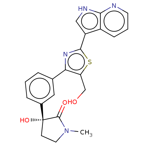 Chemical structure of BindingDB Monomer ID 552823