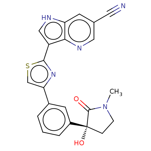 Chemical structure of BindingDB Monomer ID 552845