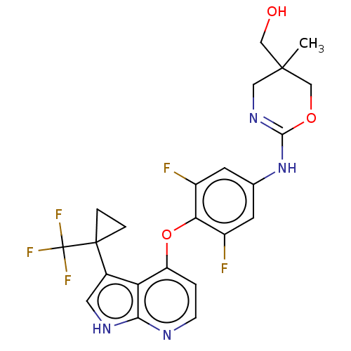 Chemical structure of BindingDB Monomer ID 570059