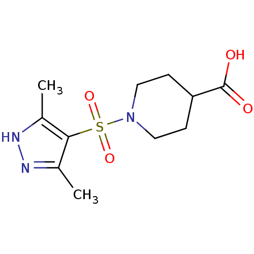 Chemical structure of BindingDB Monomer ID 66262