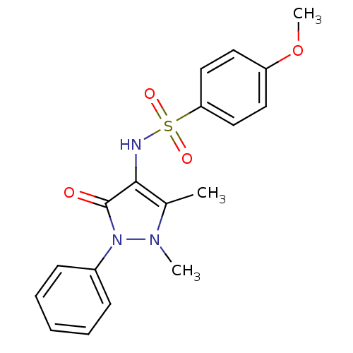 Chemical structure of BindingDB Monomer ID 66288