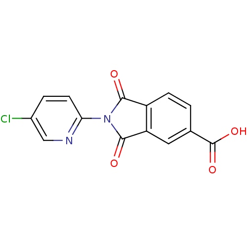 Chemical structure of BindingDB Monomer ID 66296