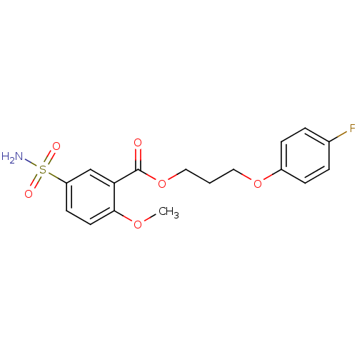 Chemical structure of BindingDB Monomer ID 66816
