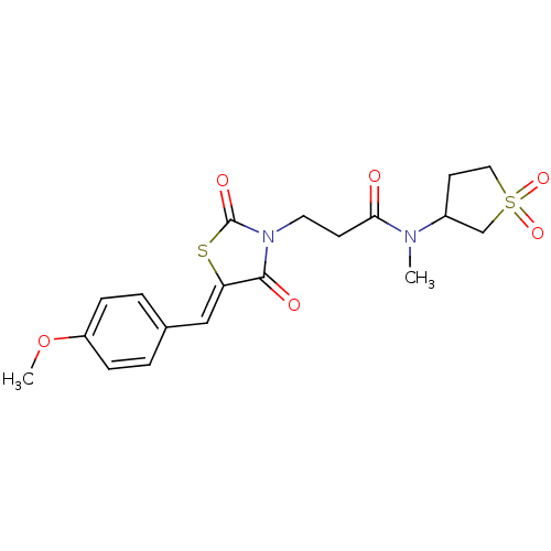 Chemical structure of BindingDB Monomer ID 66936