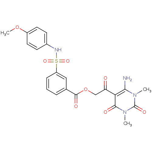 Chemical structure of BindingDB Monomer ID 67084