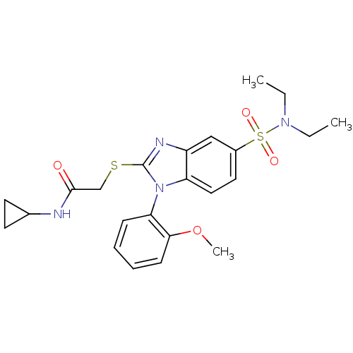 Chemical structure of BindingDB Monomer ID 71734