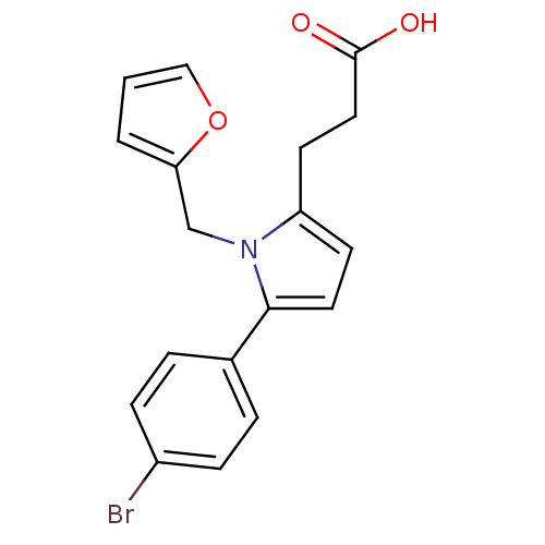 Chemical structure of BindingDB Monomer ID 71821