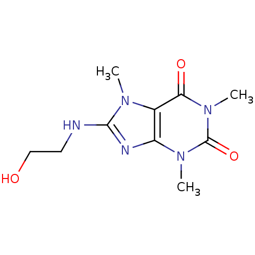 Chemical structure of BindingDB Monomer ID 71822