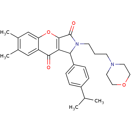 Chemical structure of BindingDB Monomer ID 71846