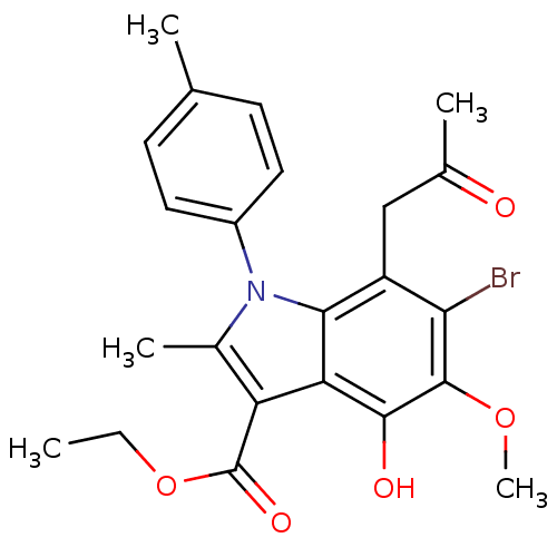 Chemical structure of BindingDB Monomer ID 72031