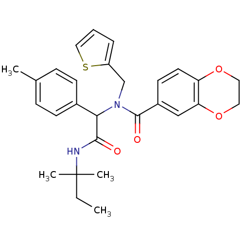 Chemical structure of BindingDB Monomer ID 72070