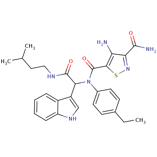 Chemical structure of BindingDB Monomer ID 72109