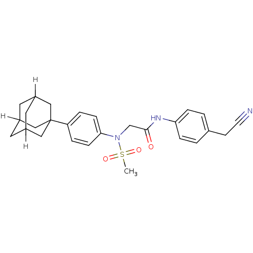 Chemical structure of BindingDB Monomer ID 72136