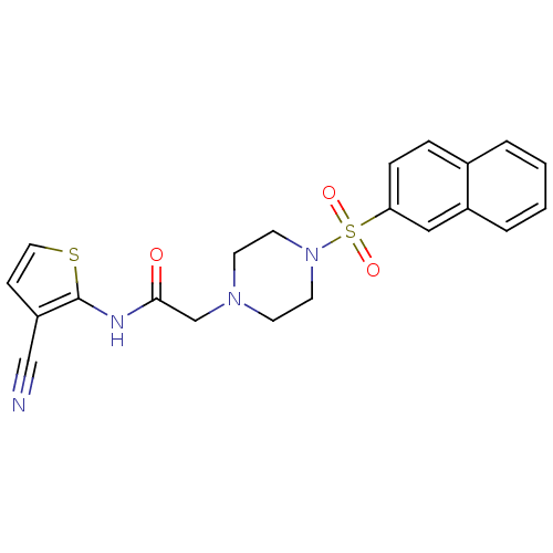 Chemical structure of BindingDB Monomer ID 72269