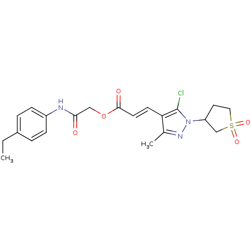 Chemical structure of BindingDB Monomer ID 72594