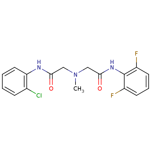 Chemical structure of BindingDB Monomer ID 72620