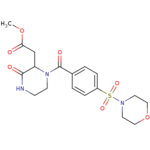 Chemical structure of BindingDB Monomer ID 72621
