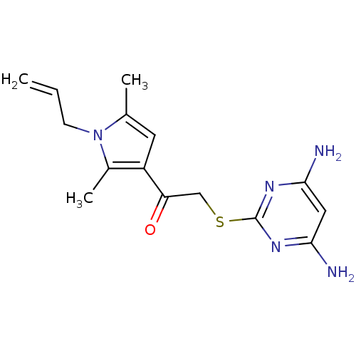 Chemical structure of BindingDB Monomer ID 72624