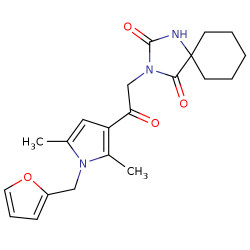 Chemical structure of BindingDB Monomer ID 72630