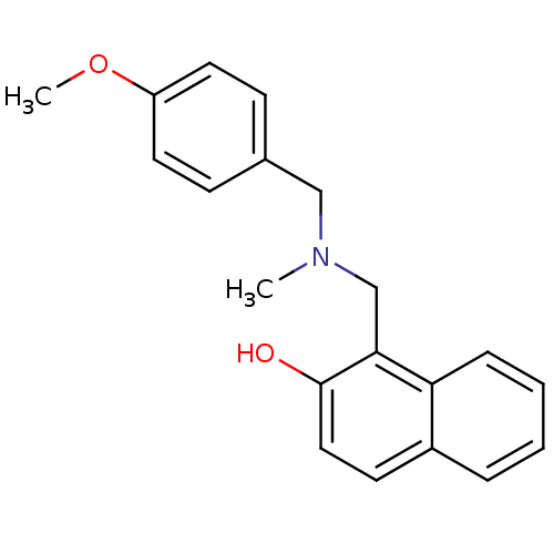 Chemical structure of BindingDB Monomer ID 72934