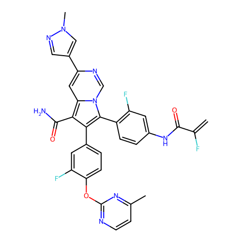 Chemical structure of BindingDB Monomer ID 75535