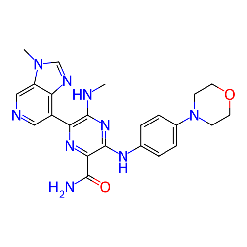 Chemical structure of BindingDB Monomer ID 704444