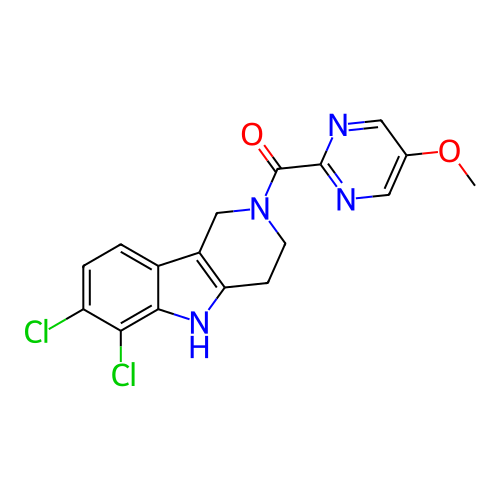 Chemical structure of BindingDB Monomer ID 747162