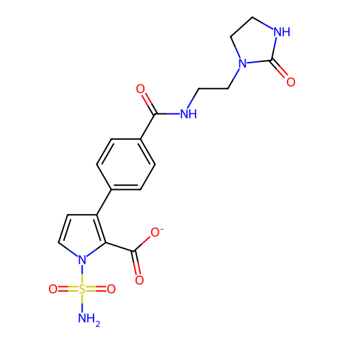 Chemical structure of BindingDB Monomer ID 791616