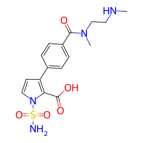 Chemical structure of BindingDB Monomer ID 791618