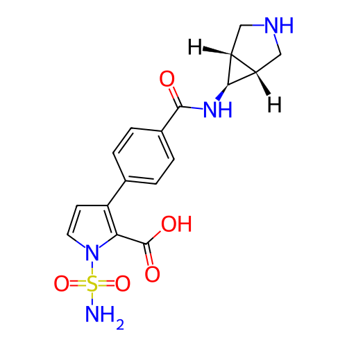 Chemical structure of BindingDB Monomer ID 791626