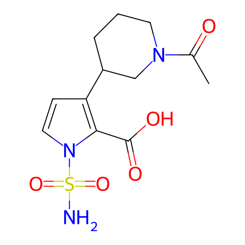 Chemical structure of BindingDB Monomer ID 791629