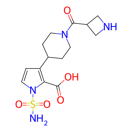Chemical structure of BindingDB Monomer ID 791635