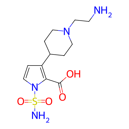 Chemical structure of BindingDB Monomer ID 791636