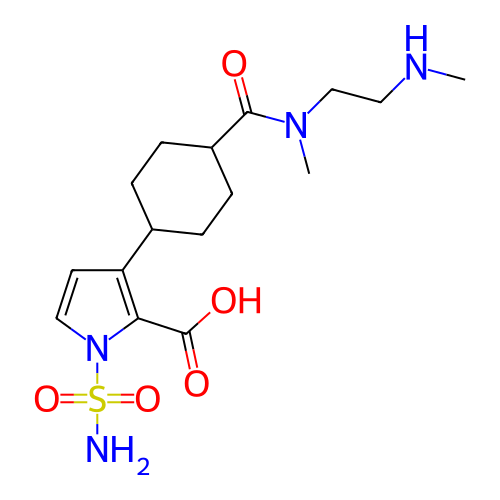 Chemical structure of BindingDB Monomer ID 791637