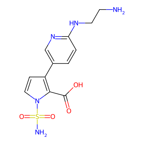 Chemical structure of BindingDB Monomer ID 791640