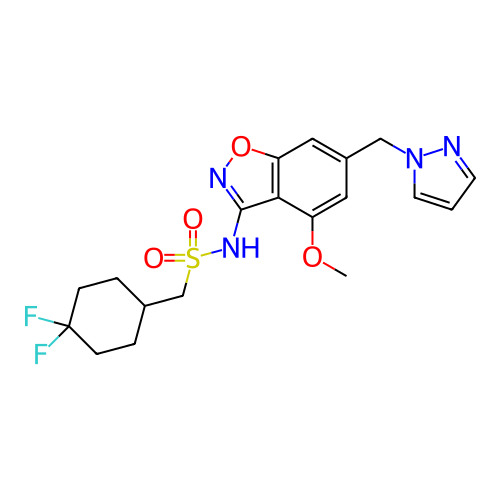Chemical structure of BindingDB Monomer ID 791831
