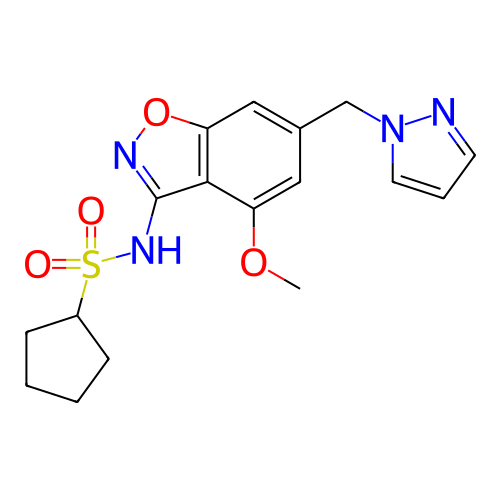 Chemical structure of BindingDB Monomer ID 791839