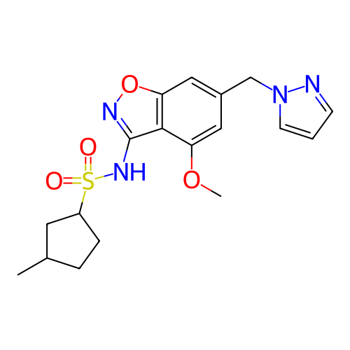 Chemical structure of BindingDB Monomer ID 791840