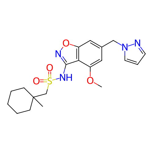 Chemical structure of BindingDB Monomer ID 791841