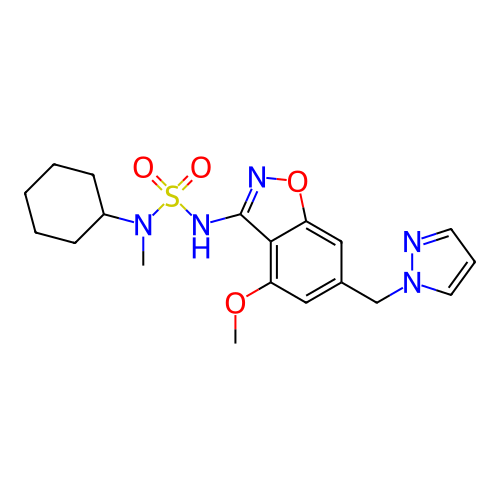 Chemical structure of BindingDB Monomer ID 791872