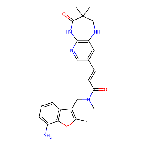 Chemical structure of BindingDB Monomer ID 791895