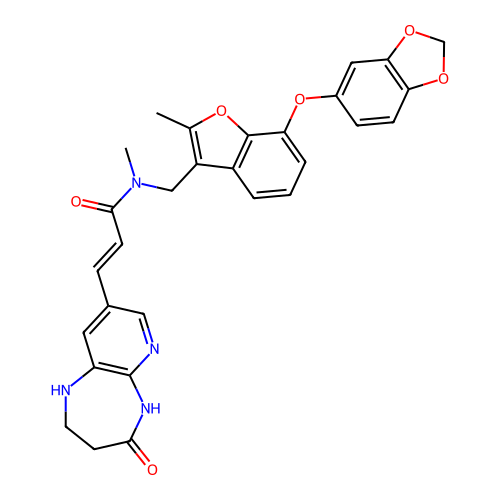 Chemical structure of BindingDB Monomer ID 791897