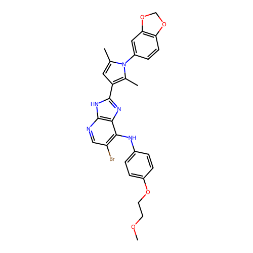 Chemical structure of BindingDB Monomer ID 791976
